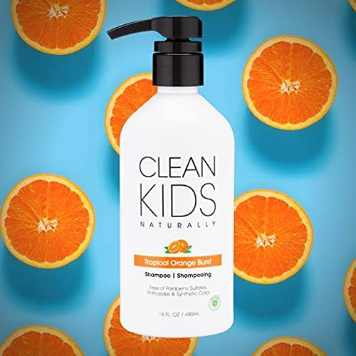 Clean Kids Naturally Tropical Orange Burst Shampoo