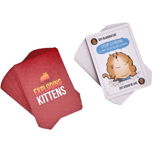 Exploding Kittens Original Edition - Card Games for Adults Teens & Kids - Fun Family Games - A Russian Roulette Card Game - 15 Min, Ages 7+, 2-5 Players