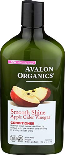 Avalon Organics Conditioner Apple Cider Vine, green, 11 Ounce