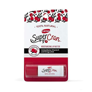 Carmex SuperCran Moisturizing Lip Butter (100% Natural) 0.15 oz / 4.25 g