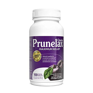Prunelax Ciruelax Maximum Relief Natural Laxative for Occasional Constipation, 100 Tablets