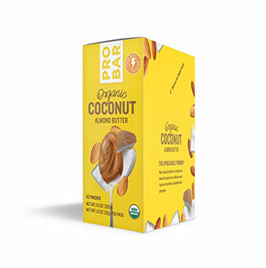 PROBAR - Nut Butters, Coconut Almond Butter Plus Caffeine, (10 Count)