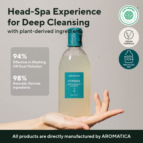 AROMATICA Cypress Deep Cleansing Shampoo