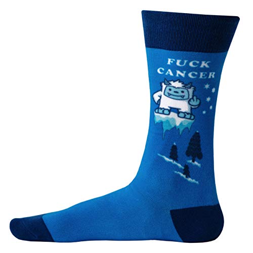 Fuck cancer socks gifts