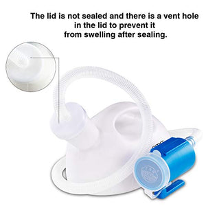 Portable Urinals for Men, OOCOME Men Urinal Bottle Spill Proof Reusable Male Pee Bottle Camping Toilet Thicken Men's Potty 2000 ml 45.2