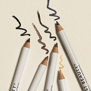 Honest Beauty Vibeliner Pencil Eyeliner | Electric (Matte Plum) | With Jojoba Oil, Meadowfoam Oil, & Macadamia Nut Oil | With built-in smudger | .038 Oz