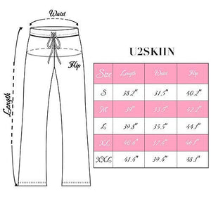 U2SKIIN Pajama Pants for Women Soft, Comfortable Womens Lounge Pajama Pants Lightweight Sleep Pj Bottoms for Women(Light Grey Mel, S)