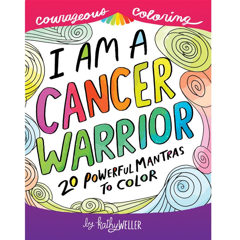 Cancer Coloring Book - Radiation Treatment Chemotherapy Gift
