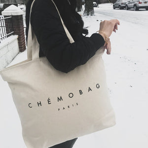 Large Canvas CHEMOBAG TOTE