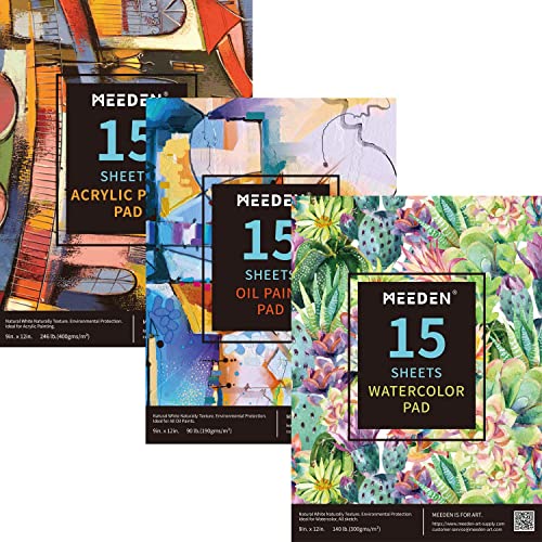 MEEDEN 142-Piece Deluxe Artist Painting