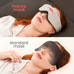 Manta Sleep Mask - 100% Blackout Eye Mask
