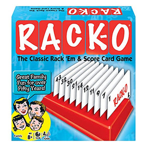 Winning Moves RACK-O, Retro package Card Game
