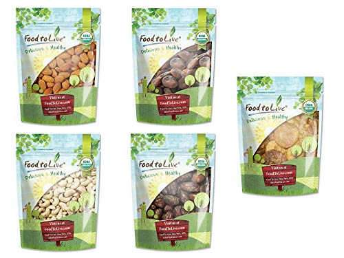 Organic Dried Nuts &amp; Fruits in a Gift Box