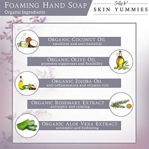 Sally B's Foaming Lemongrass Hand Soap - Luxury Foam Wash for Redness Relief/ EWG Verified/8.5 OZ (Lemongrass)