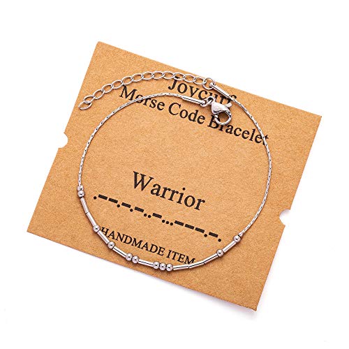 Warrior Morse Code Bracelets