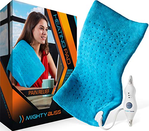 Large Electric Heating Pad for Back Pain and Cramps Relief -Extra Large