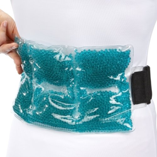 Hot Cold Reusable Back Wrap with Strap &amp; Gel Beads