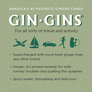 The Ginger People Gins Chews, Original, 12 Count (Pack of 12)