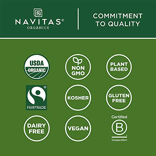 Navitas Organics Cacao Powder, 16oz. Bag, 30 Servings - Organic, Non-GMO, Fair Trade, Gluten-Free