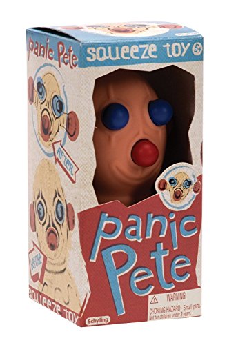 Big Game Toys~Panic PETE Eyes Bug Out Squeeze Toy Stress Relief Ball Popping Martian bob New