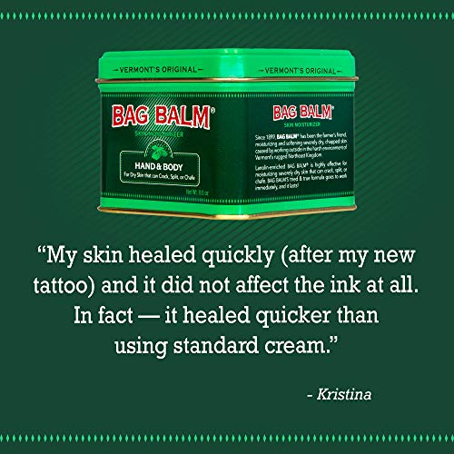 Bag Balm Vermont's Original for Cracked Hands, Dry Skin - Moisturizing  Lotion Salve 8 Ounce - 2 Pack