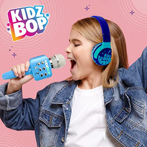 Kidz Bop Kids Karaoke Microphone, Hit Music Brand for Kids, Gift for Girls and Boys 3, 4, 5, 6, 7+, Years Old
