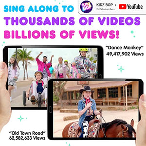 Kidz Bop Kids Karaoke Microphone, Hit Music Brand for Kids, Gift for Girls and Boys 3, 4, 5, 6, 7+, Years Old