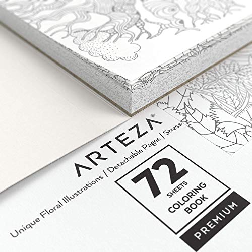 ARTEZA Coloring Book for Adults