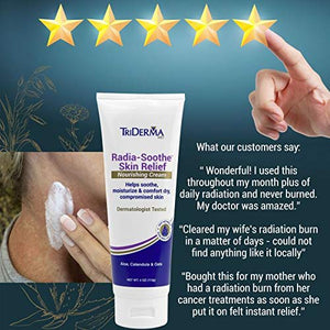 TriDerma Radia-Soothe Skin Relief Cream 4 Oz Tube