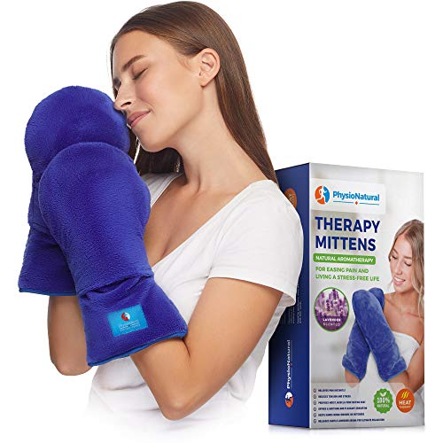 Microwavable Therapy Mittens with Flaxseed