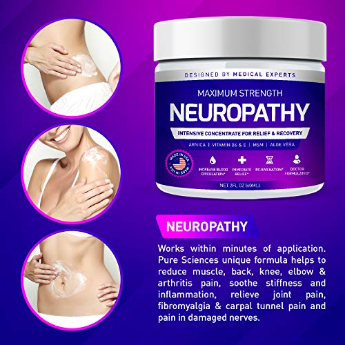 Neuropathy Nerve Pain Relief Cream 2oz