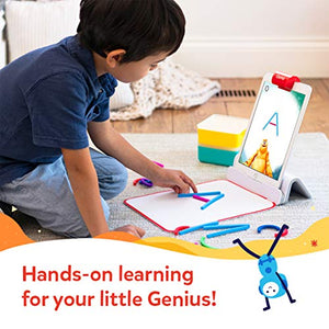 Osmo - Little Genius Starter Kit for iPad - 4 Educational Learning Games - Ages 3-5 - Phonics & Creativity - STEM Toy (Osmo iPad Base Included)