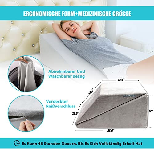 Lisenwood Foam Bed Wedge Pillow Set