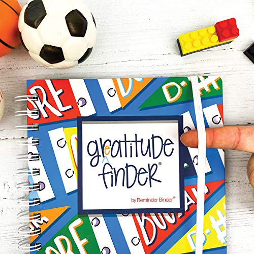Gratitude Finder 52 Week Non-Dated Daily Positive Thinking Journal for Boys