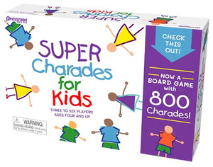 Super Charades for Kids Board Game - The 'No Reading Required' Family Game by Pressman