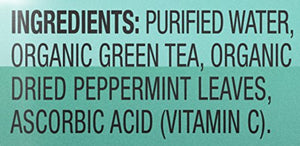 Teas' Tea Unsweetened Mint Green Tea 16.9 Oz (Pack of 12)