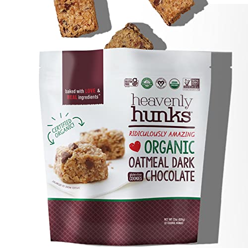 Heavenly Hunks Organic Oatmeal Dark Chocolate