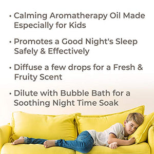 Plant Therapy KidSafe Organic Nighty Night Essential Oil Blend for Sleep 10ml 1/3 oz