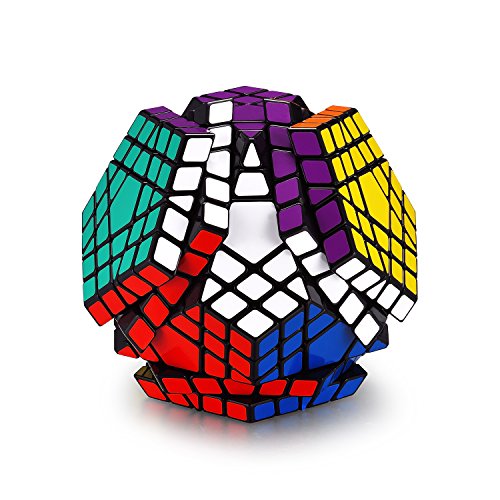 Ganowo Megaminx Speed Cube Gigaminx 5x5 Cubes Brain Teasers Games Magic  Twist Puzzle Fidget Toys for Kids Adults Boys Teens