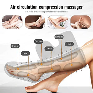 Leg Massager with Heat, Gifts for Women Men Mom Dad, Air Compression Leg and Foot Massager Gift for Christmas, Mothers Day, Fathers Day, Thank You Presents