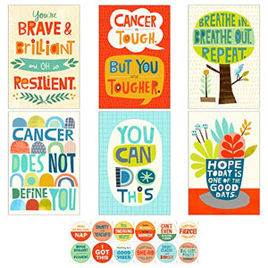 Hallmark Encouragement Cards (12 Cards and Envelopes, 12 Stickers)