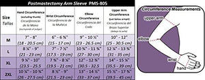 GABRIALLA Post-Mastectomy Compression Arm Sleeve PMS-805