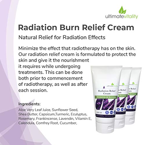Radiation Burn Relief Cream 6 Ounces