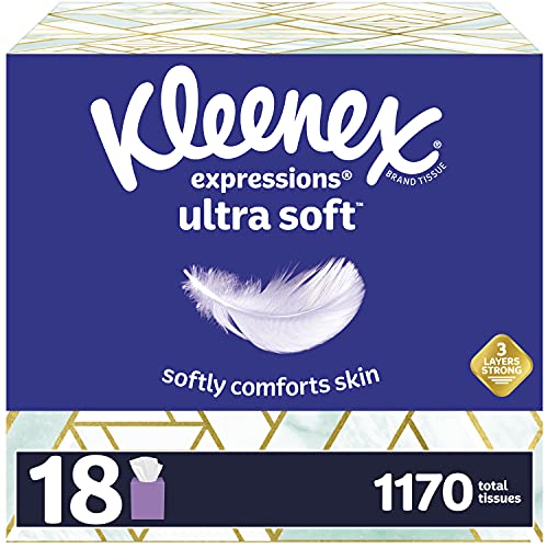Kleenex Expressions Ultra Soft Facial Tissues