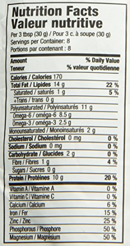 Nutiva Organic Raw Shelled Hemp Seed, 8 Oz 10g Protein and 12g Omegas per Serving