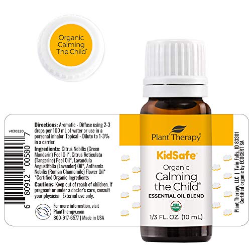 Plant Therapy Kidsafe Organic Calming Oil Blend 10ml - My CareCrew