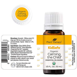 Plant Therapy Kidsafe Organic Calming Oil Blend 10ml