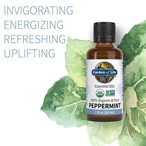 Garden of Life Essential Oil, Peppermint 0.5 fl oz (15 mL)