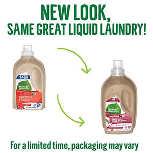 Seventh Generation Concentrated Liquid Laundry Detergent, Geranium Blossoms and Vanilla, 66 loads, 50 oz