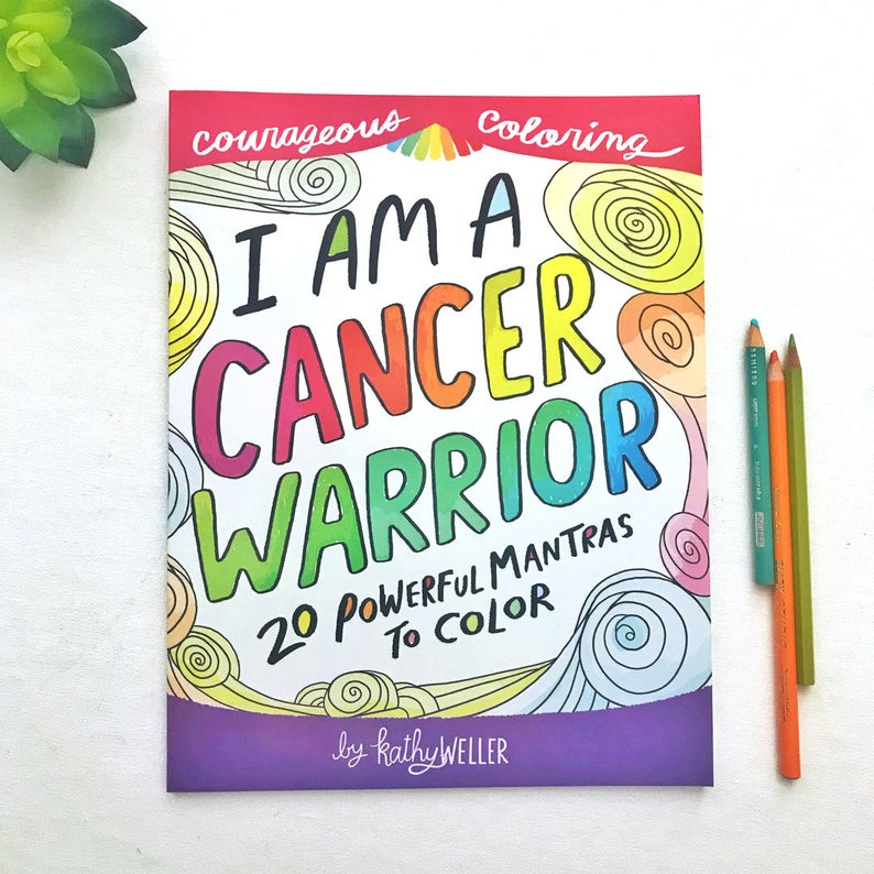 Cancer Coloring Book - Radiation Treatment Chemotherapy Gift